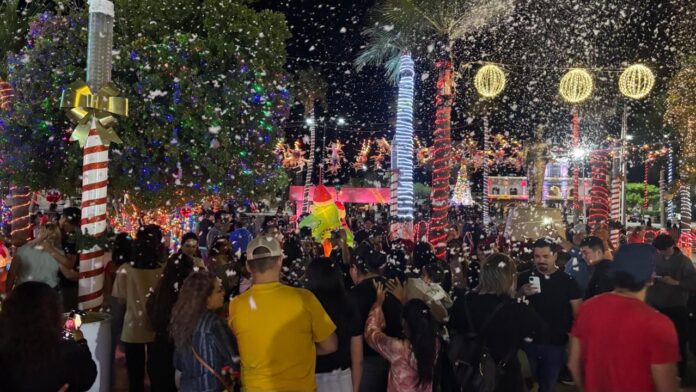#Guaymas Más de 60 mil personas han disfrutado de “La Navidad del Pueblo”; se ha consolidado como uno de los espacios más concurridos y apreciados de esta temporada decembrina.