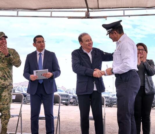 Gobernador Durazo amplía la fuerza policial en 21 municipios con nuevas unidades y más elementos capacitados