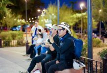 Celebra Toño Astiazarán a familias hermosillenses en renovado Jardín Juárez