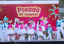 Celebra Ayuntamiento de Guaymas y DIF posada para niñas y niños