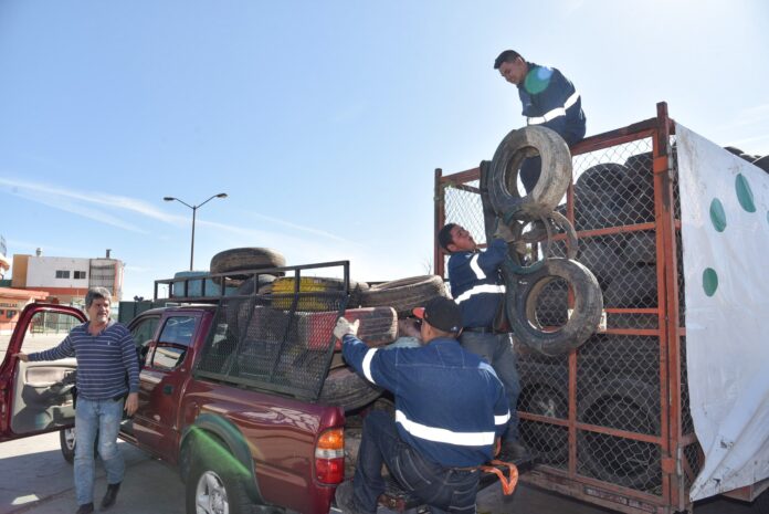 Invita Ayuntamiento de Hermosillo a sumarse al “Llantatón” del 11 al 14 de diciembre; las personas interesadas podrán depositar en los cinco puntos fijos de transferencia distribuidos en la ciudad.
