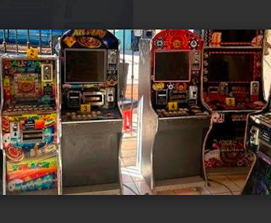 Aseguran once máquinas tragamonedas, en Guaymas