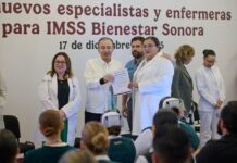 Con respaldo del Gobierno de México, Sonora suma 125 médicas, médicos especialistas y enfermeras a sistema IMSS Bienestar