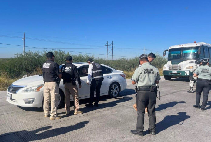 #Navojoa Participa Secretaría de Seguridad Pública en operativo “Héroes Paisanos” 2025; en coordinación con el Instituto Nacional de Migración.