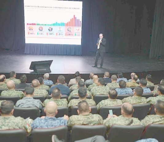 Reconoce Colegio de la Defensa Nacional a Gobernador Durazo por resultados del Plan Sonora en el estado