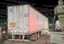 Aseguran casi 18 mil cartuchos útiles en un tráiler