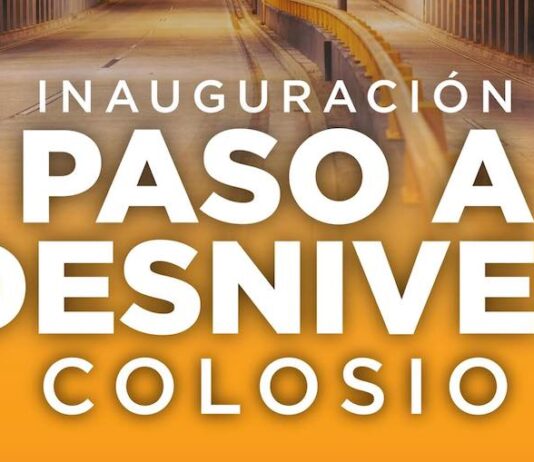 Este domingo se inaugura el paso a desnivel Colosio y Solidaridad