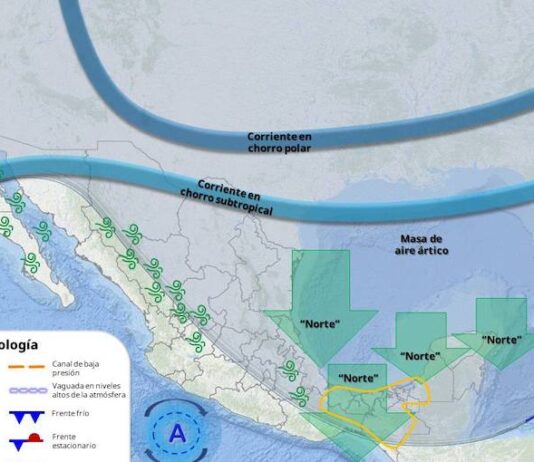 Se pronostica un nuevo sistema invernal durante los días 06 y 07 de febrero