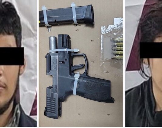 Detienen a pareja armada en Cajeme