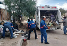 Realiza Ayuntamiento jornada de descacharre en la colonia Laura Alicia Frías