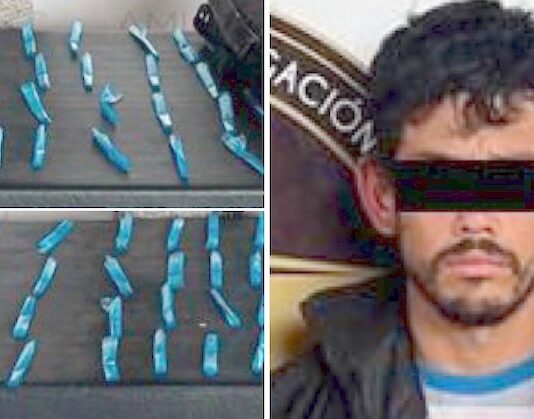 Cae sujeto en posesión de droga