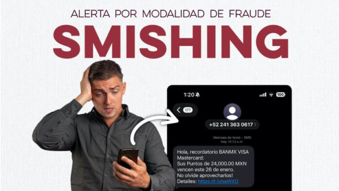 #Hermosillo Emiten alerta preventiva por mensajes SMS falsos que suplantan a bancos; advertencia de la Unidad Cibernética ante el incremento de intentos de fraude digital.