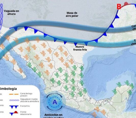 Dos frentes fríos para próximos días