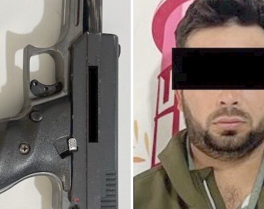 Detienen a hombre armado en Benito Juárez