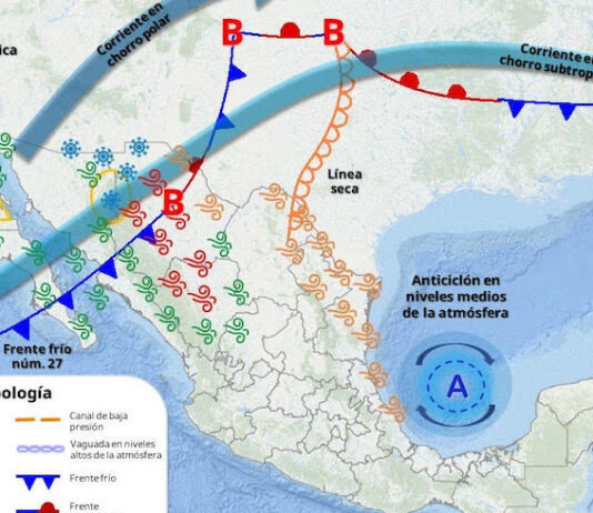 Podría caer nieve o aguanieve mañana en municipios pegados a Chihuahua
