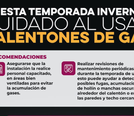 Recomendaciones para prevenir intoxicaciones por monóxido de carbono