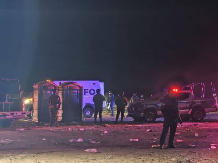 Identifican a fallecidos en balacera durante baile en Estación Corral; tres mujeres, una de ellas menor de edad, resultaron heridas en la agresión.