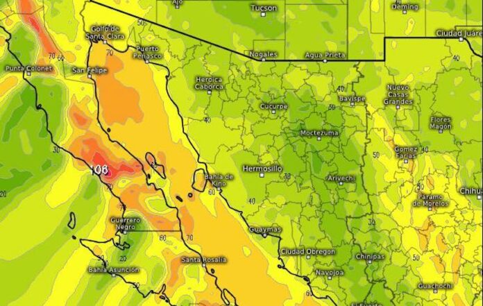 #Hermosillo Arreciarán las rachas de viento mañana, después del mediodía; bien podrían alcanzar los 85 km/h, por lo que se recomienda a la población extremar precauciones.