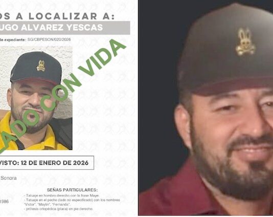 Localizado sano y a salvo; andaba de parranda con dos mujeres y un amigo