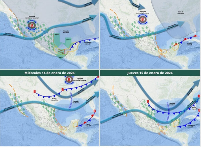 #Hermosillo Se esperan condiciones estables para Sonora en esta semana; cielos despejados y una ligera alza de temperaturas máximas por las tardes.