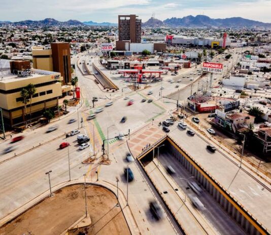Tiene paso a desnivel del Colosio y Solidaridad tanque especial para almacenar agua de lluvia y reutilizarla en áreas verdes
