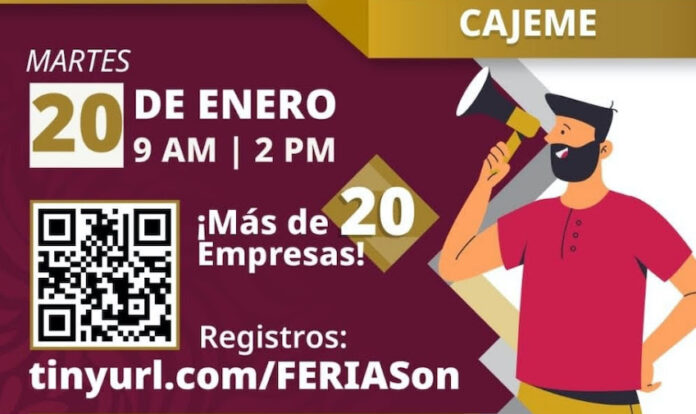 #Cajeme Cajeme será sede de la Primera Feria de Empleo 2026; con la visión de generar mayor cantidad de oportunidades laborales.