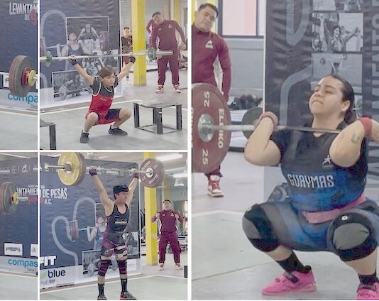 Destacan 5 pesistas guaymenses en Estatal Abierto 2026