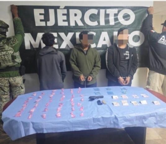 En combate a la delincuencia se aseguró armas y droga, en 2025