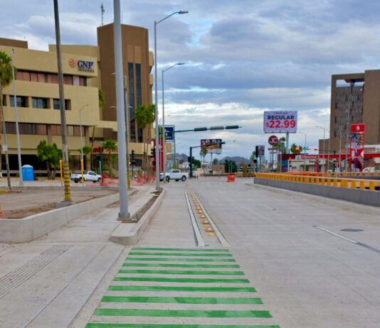 Brinda paso a desnivel Colosio y Solidaridad espacio a ciclistas con 3 mil metros lineales de ciclo carriles