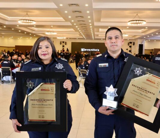 Destaca “Trabajo en equipo y familia” los agentes de la PESP reconocidos como Policías del Año