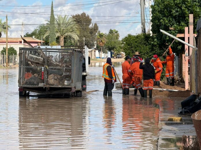 Parque Hundido en construcción evitó inundación mayor en Brisas del Golfo; trabajos emergentes de desagüe y limpieza atienden afectaciones por lluvias.
