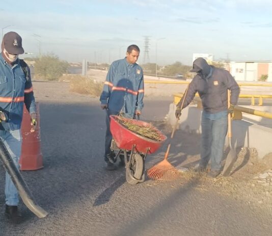 Interviene Gobierno de Hermosillo 7.69 kilómetros con jornada de limpieza en Paseo Río Sonora
