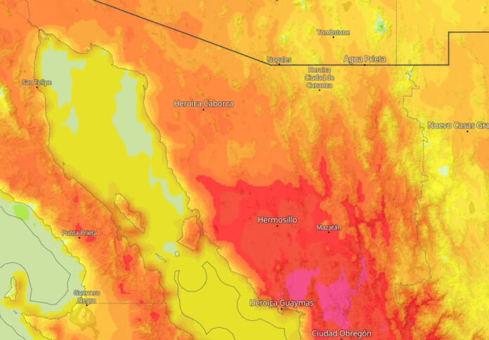 #Sonora Pronostican tardes calurosas y amaneceres fríos en Sonora; especialmente en la región centro y sur, con valores de hasta 35 grados.