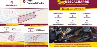 Recorre el Ayuntamiento de Guaymas colonias con la Jornada de Descacharre