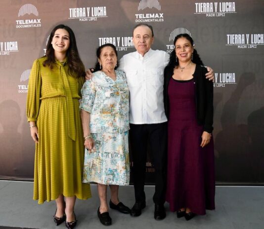 Relanza Gobernador Durazo nueva etapa de Telemax con estreno de “Tierra y Lucha: Machi López”