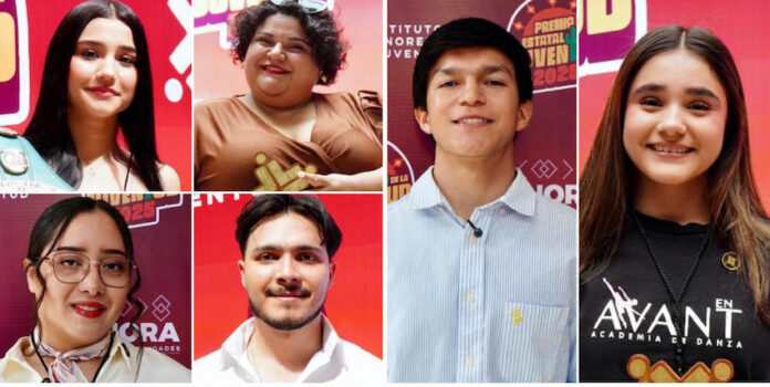 Ganadoras y ganadores del Premio Estatal de la Juventud 2025 reconocen respaldo de Gobernador Durazo, por todo el apoyo que les ha brindado desde el inicio de la administración.