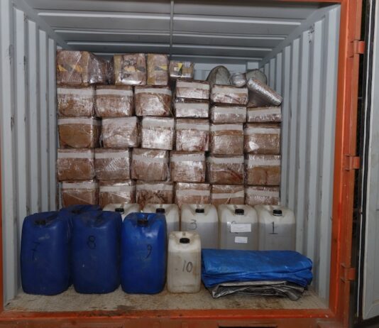 Aseguran drogas, precursores químicos y armamento en Baja California Sur