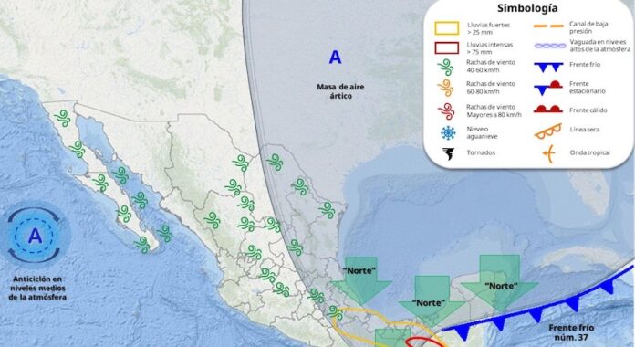 #Sonora Para hoy cielos mayormente despejados sin probabilidad de lluvia en Sonora; con condiciones cálidas a calurosas durante la tarde para el centro, este y sur.