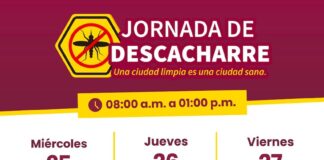Llevarán Jornada de Descacharre a sectores Misioneros, Ocotillo I y Villa Zarina