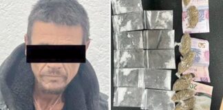 Capturan a sujeto con droga