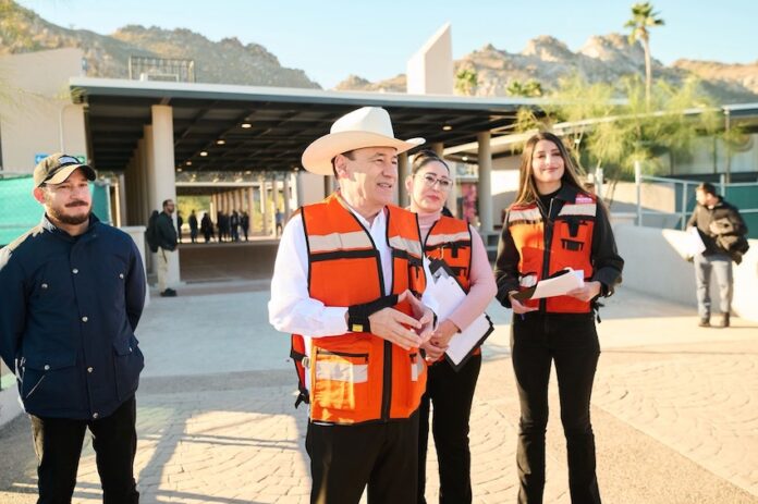 Durazo avanza segunda etapa de rescate de La Sauceda con rehabilitación del Museo de la Burbuja; el mandatario estatal informó que se realizan trabajos preliminares por la Secretaría de Infraestructura y Desarrollo Urbano (Sidur), tales como demoliciones, acabados, puertas, instalaciones hidrosanitarias, eléctricas, y mejoramiento del aire acondicionado.
