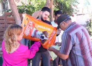 Realiza Ayuntamiento de Guaymas entrega de croquetas