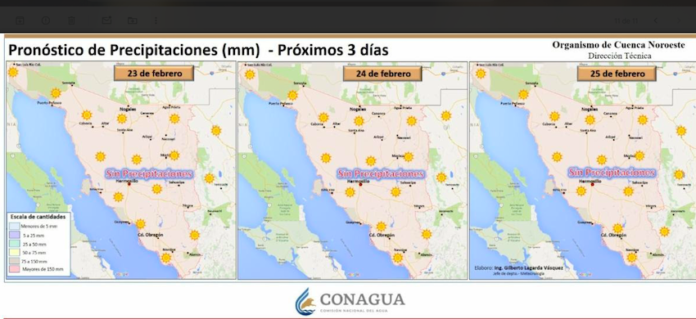 #Sonora Pronostican alza de las temperaturas máximas; principalmente por las tardes, sobre todo en la región centro y sur de la entidad.