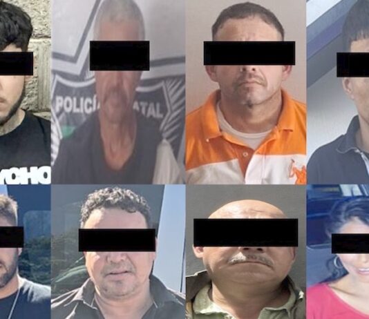 Aseguran droga, arma de fuego, equipo de comunicación y carros robados