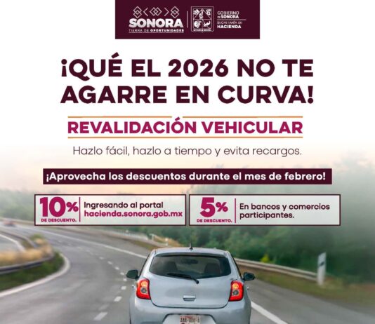 Mantienen descuentos por pronto pago en revalidación vehicular 2026