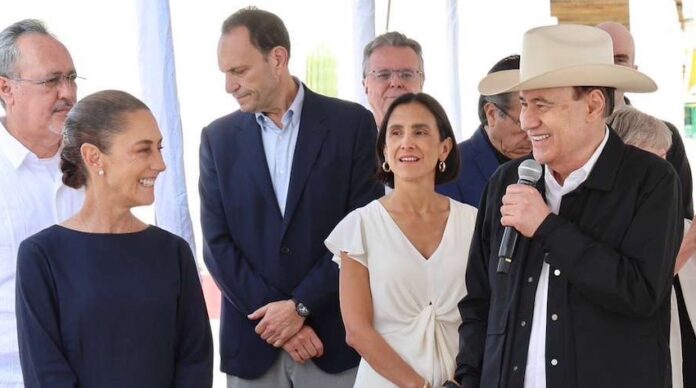 Con respaldo de Presidenta Sheinbaum, Sonora avanza hacia un desarrollo con bienestar y justicia social: Durazo; el mandatario estatal destacó que, durante una intensa gira de trabajo por Sonora, que incluyó los municipios de Bavispe y Guaymas, la presidenta Claudia Sheinbaum refrendó su compromiso con el desarrollo económico, sustentable y la conectividad entre comunidades.