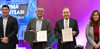 Gobernador Durazo concreta acuerdos para el Centro de Semiconductores Kutsari y corredor comercial binacional