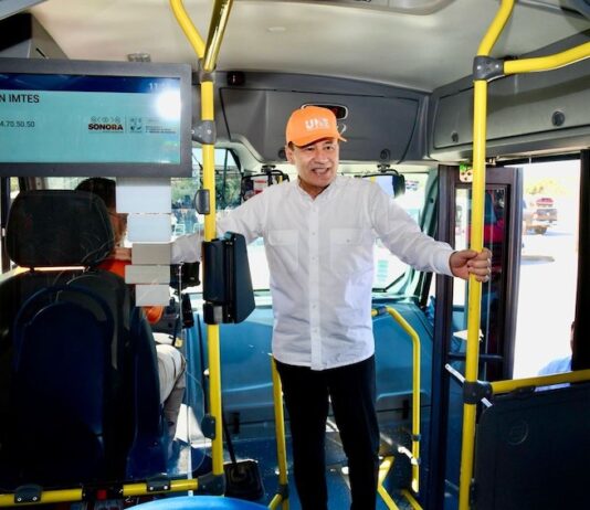 Con nueva tecnología y más unidades, Gobernador Durazo moderniza el transporte en Sonora