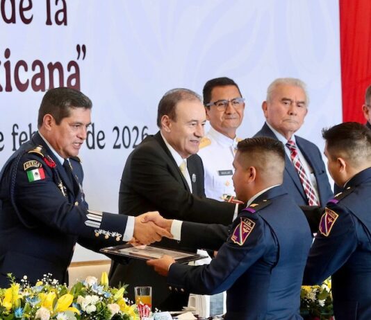 Encabeza Gobernador Durazo conmemoración del 111 aniversario de la Fuerza Aérea Mexicana