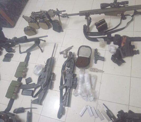 Le quitan arsenal al crimen organizado; 4 detenidos